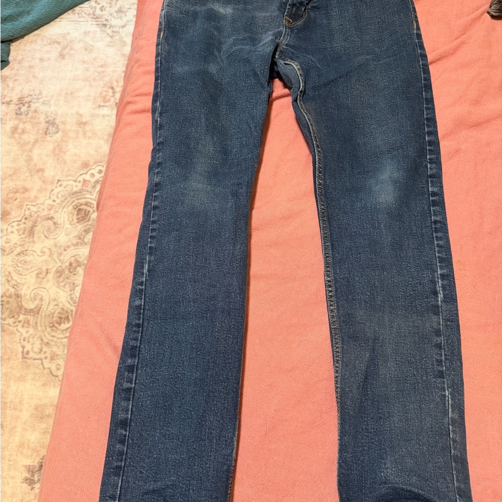 Old Navy Men's Dark Blue Skinny Jeans 32x30